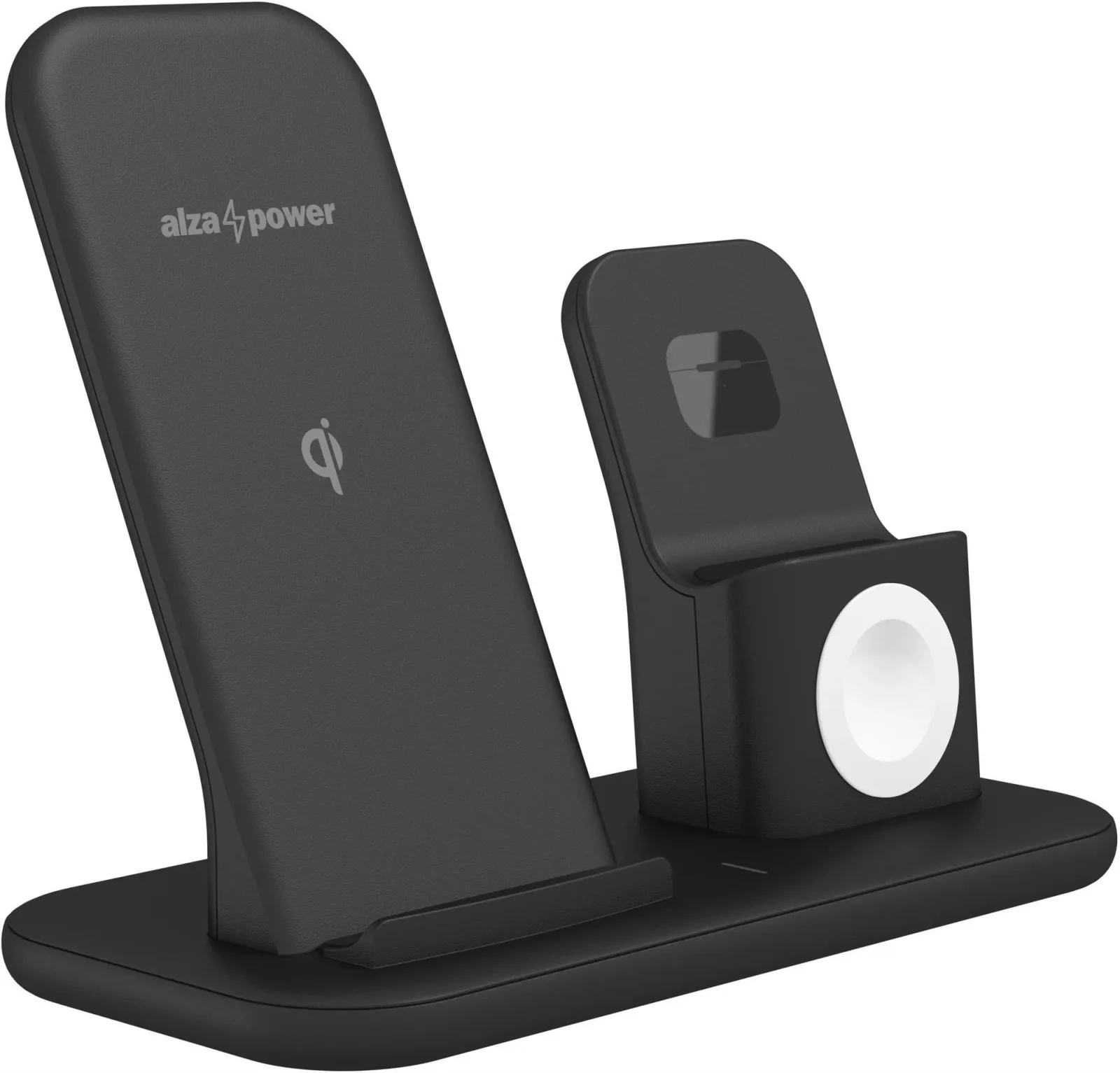 AlzaPower WFA130V2 PureCharge 3in1 Dock fekete