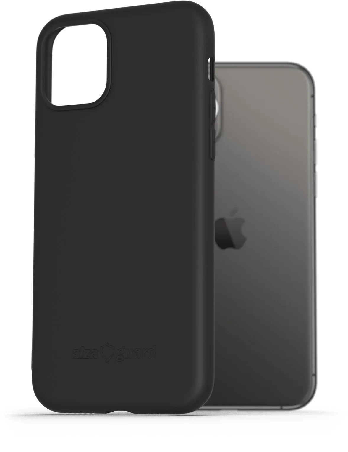 AlzaGuard Matte iPhone 11 Pro fekete TPU tok