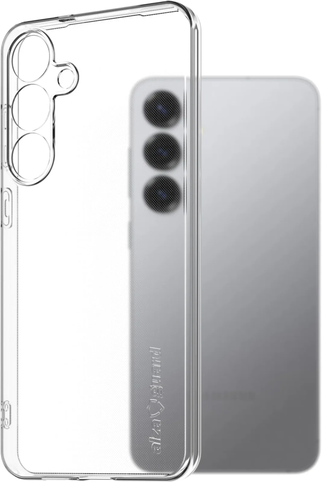 AlzaGuard Crystal Clear Case Samsung Galaxy S25+ TPU tok