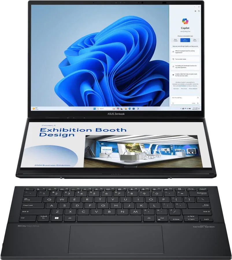 Asus Zenbook Duo UX8406CA-PZ222W Basalt Gray