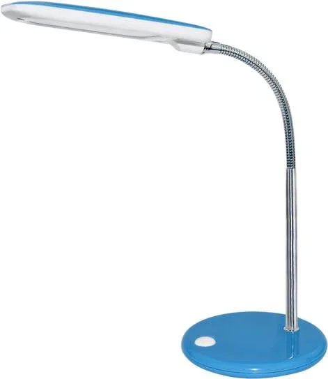 ACA Lighting BAZ LED asztali lámpa kapcsolóval 5W/230V/4000K/340Lm/120°/IP20, kék