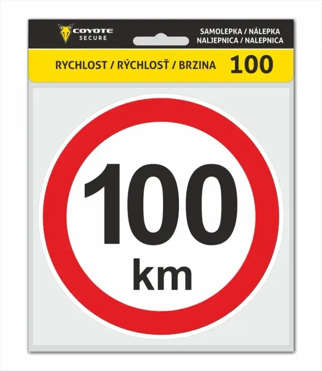 COYOTE SECURE - 100 km/h sebességkorlátozás