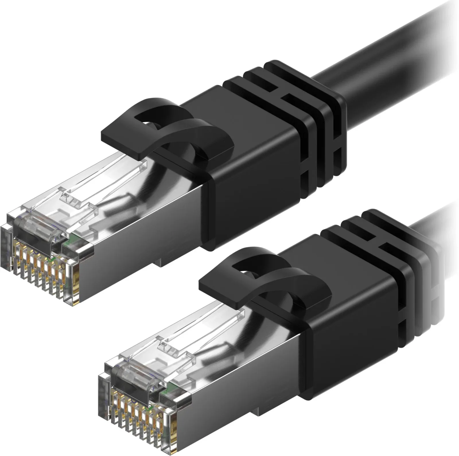 AlzaPower Patch CAT7 S/FTP 30m - fekete