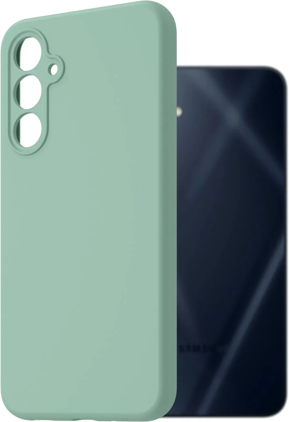 AlzaGuard Premium Silicone Case Samsung Galaxy A16 világoszöld tok