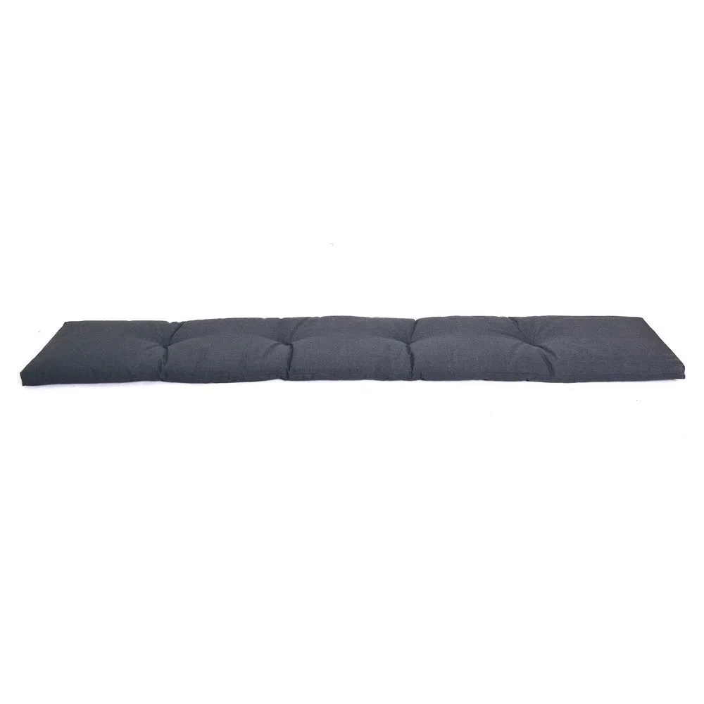 Rojaplast ülőpárna kültéri-beltéri padra 162x28 cm - sötétszürke