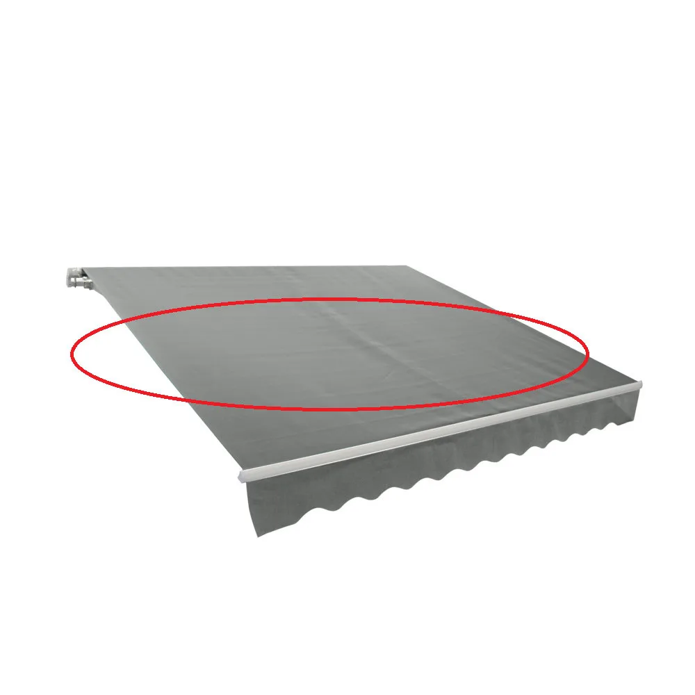 Rojaplast tartalék ponyva falra szerelhető 2,95 x 2 m-es napellenzőhöz- KIEGÉSZÍTŐ - szürke