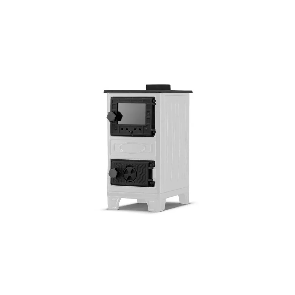 Hunor 304 Mini kandalló  9,2 kW (fehér)