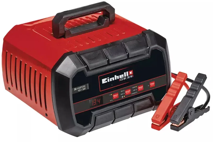 Einhell CE-BC 30 M Akkutöltő + indításrásegítés funkció, mikroprocesszorral