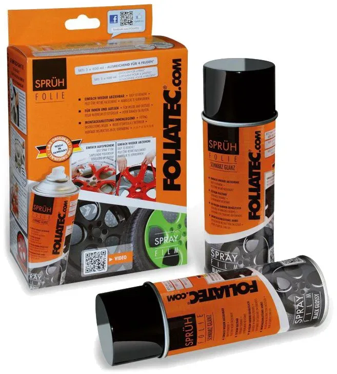 Foliatec - spray - fehér fényes 2x 400 ml