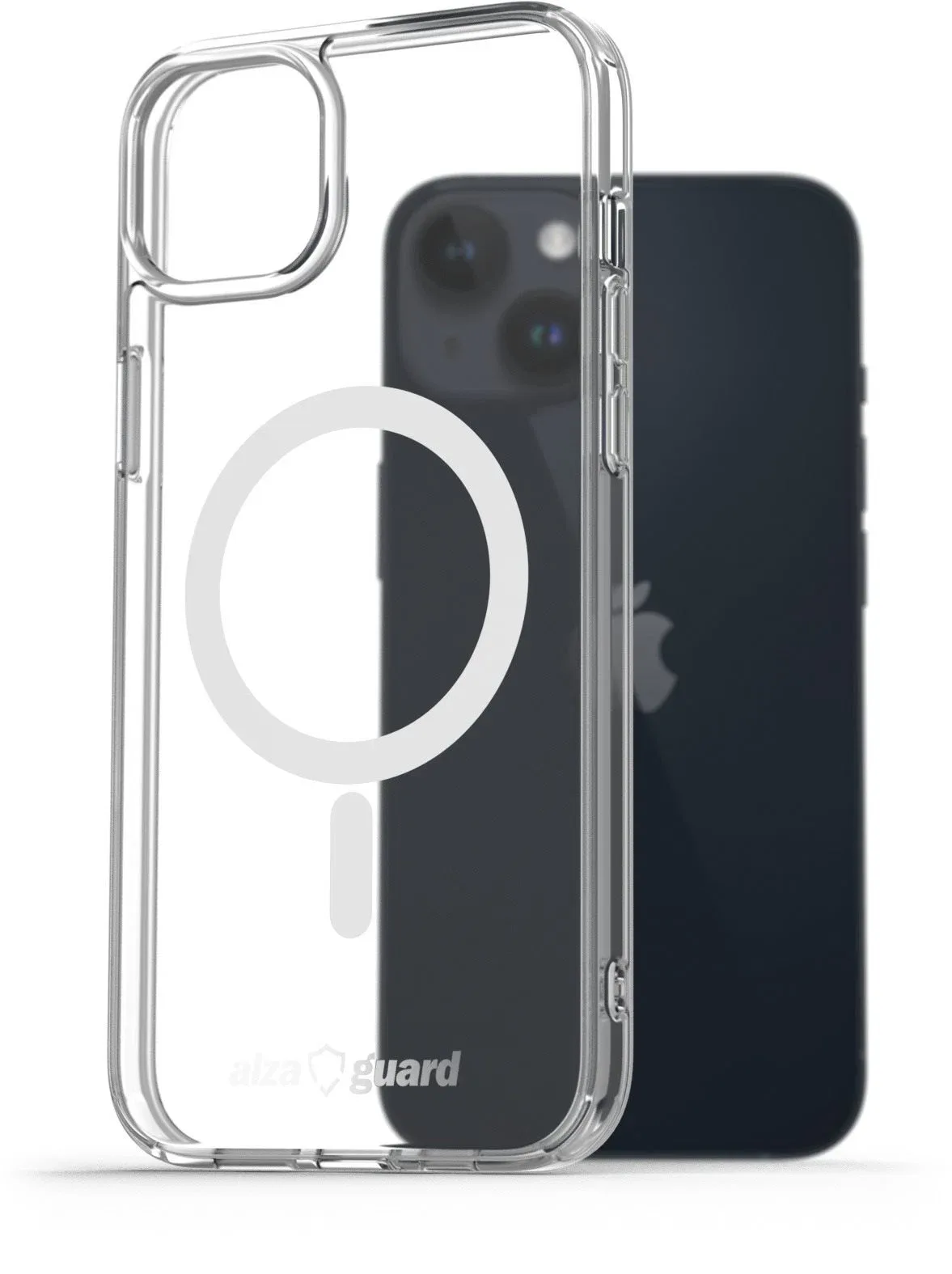 AlzaGuard Crystal Clear TPU Case Compatible with Magsafe iPhone 14 Plus tok
