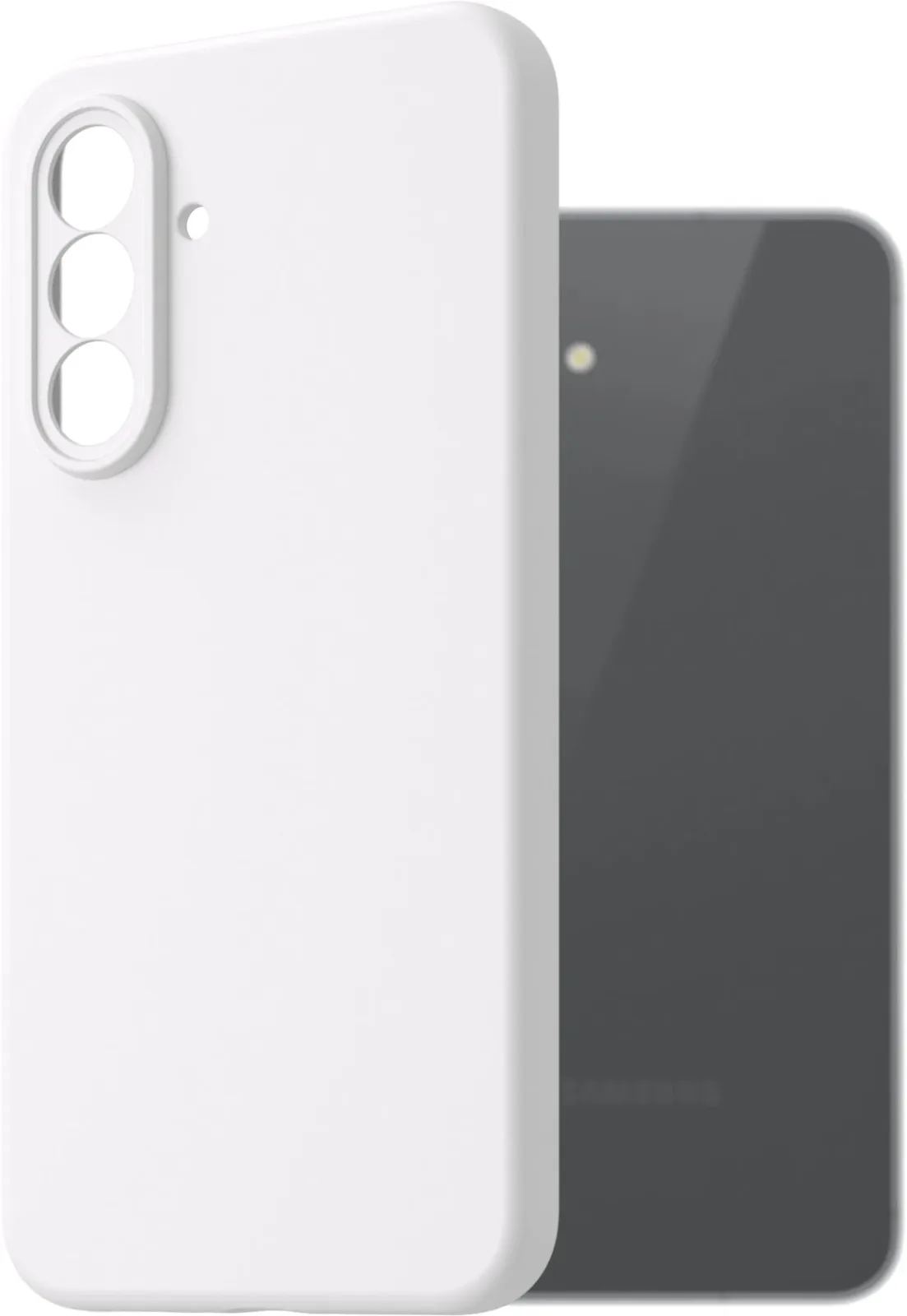 AlzaGuard Premium Silicone Case Samsung Galaxy A56 fehér tok