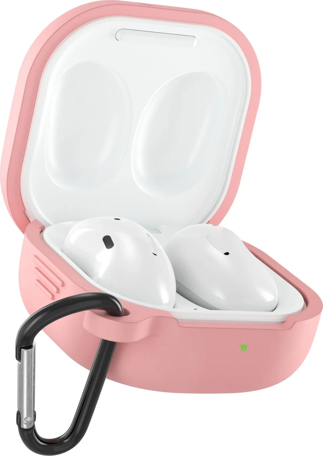 AlzaGuard Premium Silicone Case Samsung Galaxy Buds Live / Pro / FE / 2 / 2 Pro rózsaszín tok