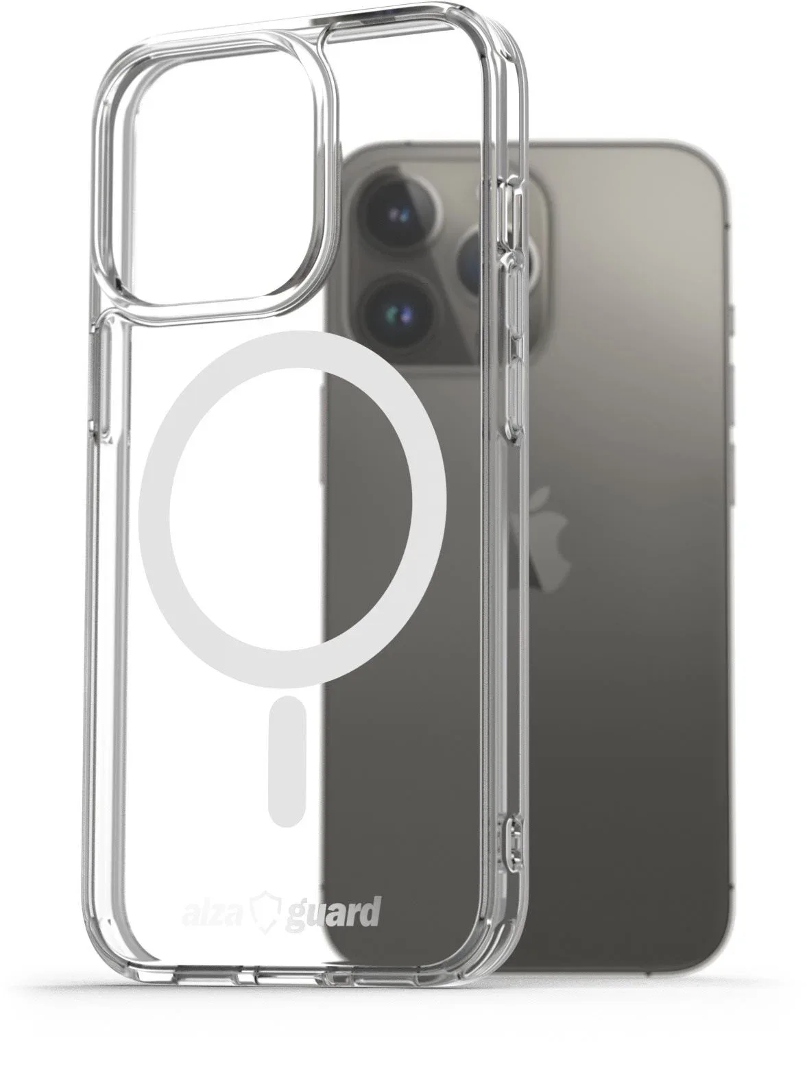 AlzaGuard Crystal Clear TPU Case Compatible with Magsafe iPhone 13 Pro tok