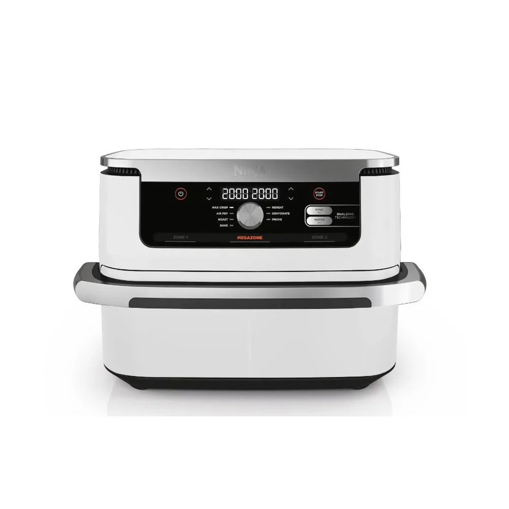 Ninja AF500EUWH Foodi FlexDrawer Dual Airfryer 10.4L - Fehér