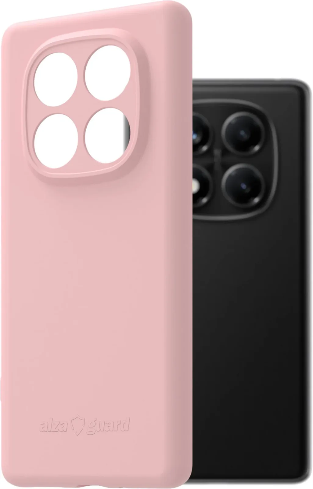 AlzaGuard Matte TPU Case Xiaomi Redmi Note 14 Pro 4G rózsaszín tok