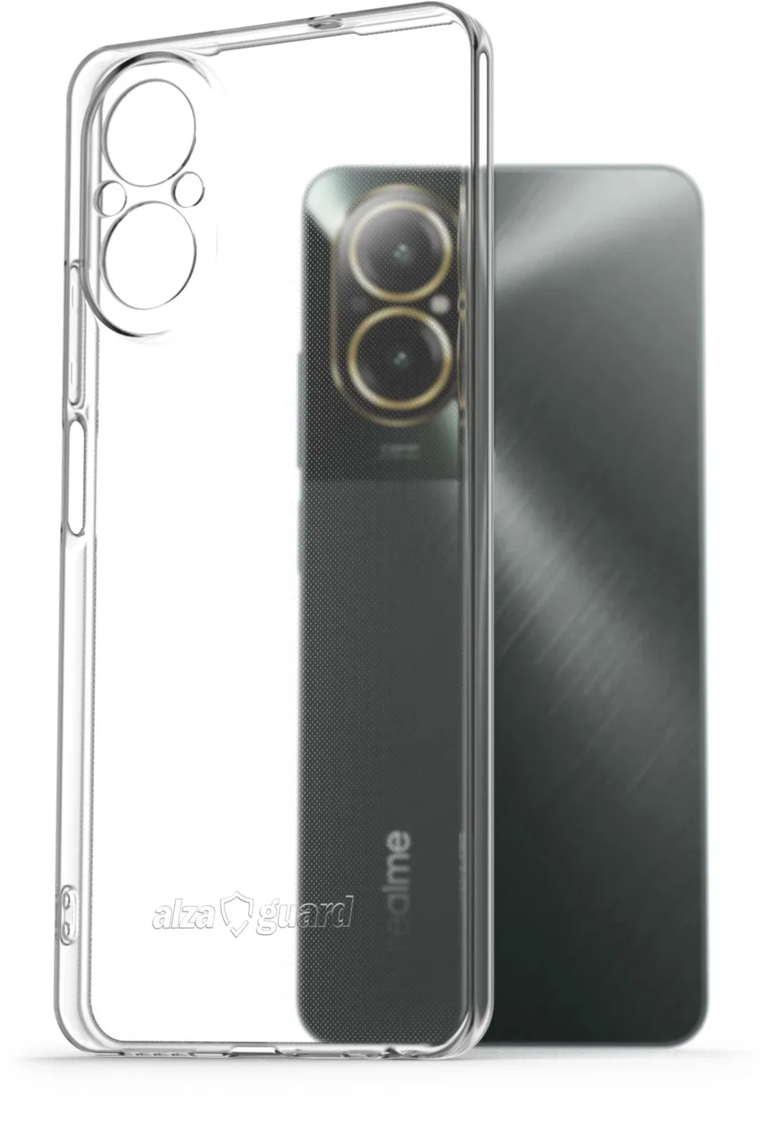 AlzaGuard Crystal Clear TPU Case Realme C67 tok