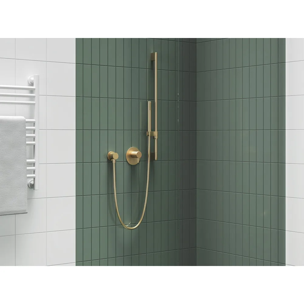 RAVAK X070609 Espirit falba szüllyesztett csaptelep, egyutas, belső egységgel ES 062.60GLB.O1, gold