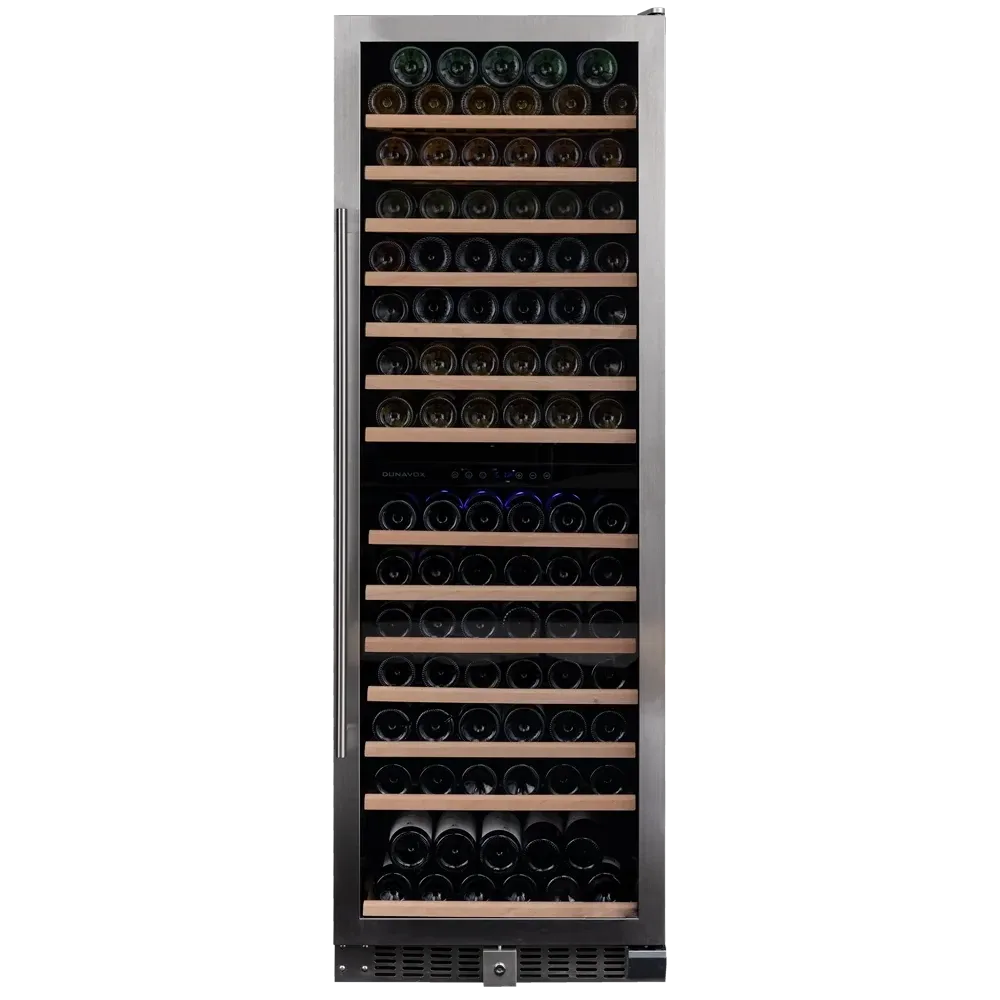 DUNAVOX GRANDE-166, ROZSDAMENTES ACÉL (DX-166.428SDSK) Borhűtő
