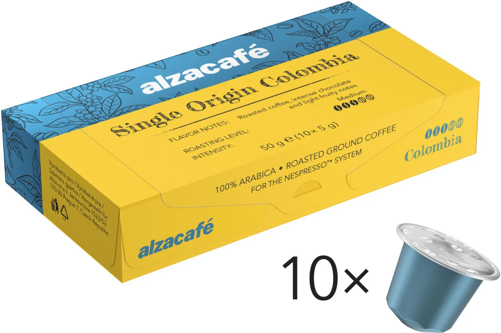AlzaCafé Origins Colombian Essence Medium Roast, 10 kapszula