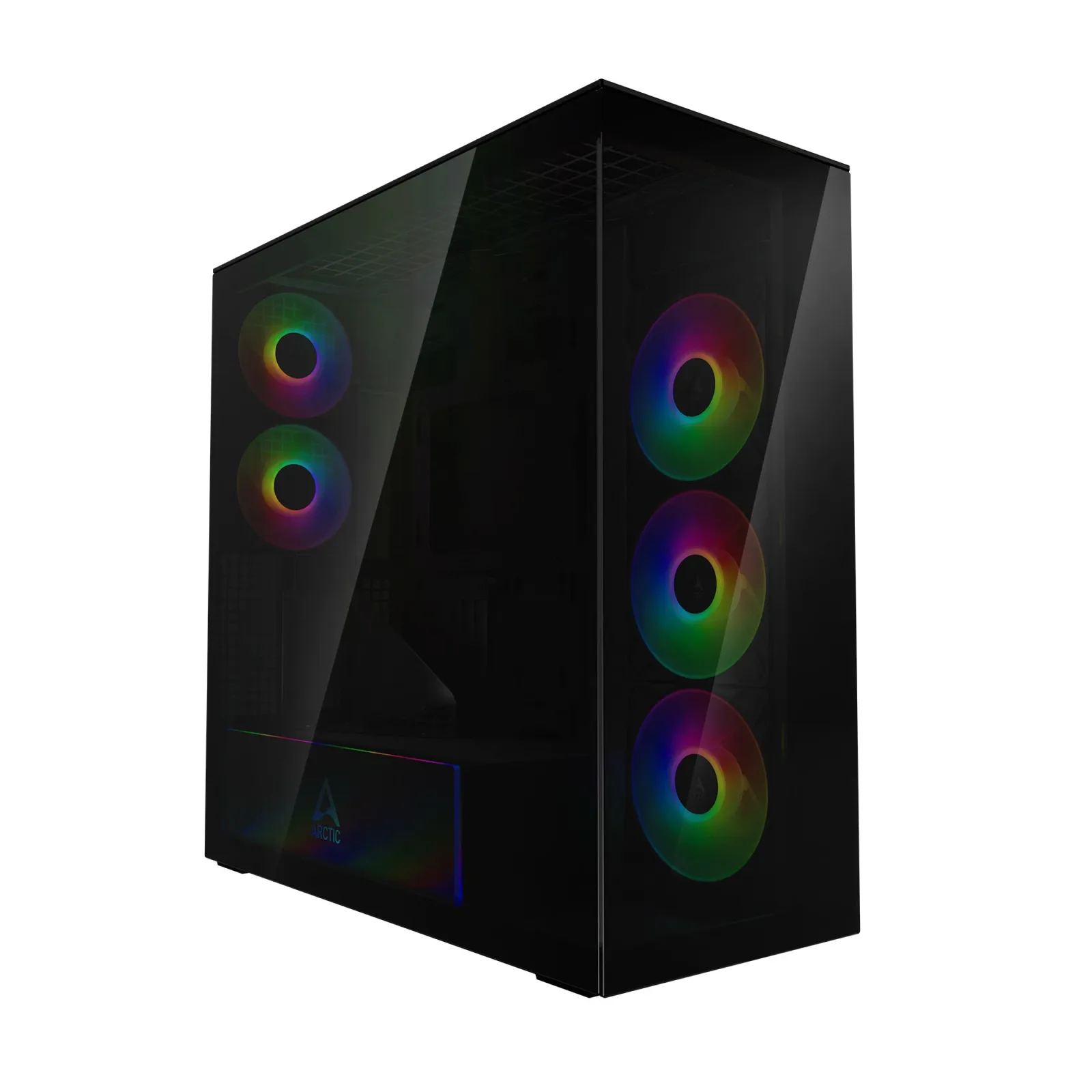 ARCTIC XTENDER with Vertical GPU Mount (Black)