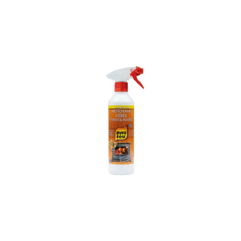 Pyrofeu Kályha és Kandallóüveg tisztító spray 500 ml-es