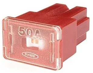 HELLA PAL AS Biztosíték, 50 A, piros