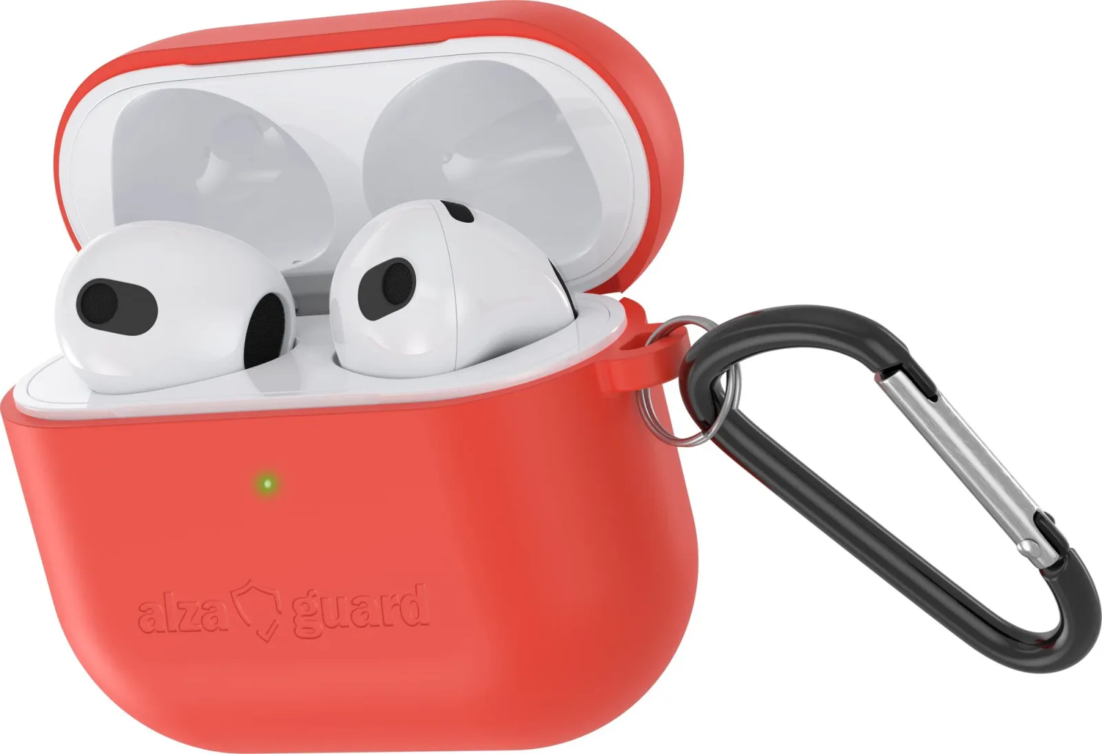AlzaGuard Skinny Silicone Case Airpods 2021 piros