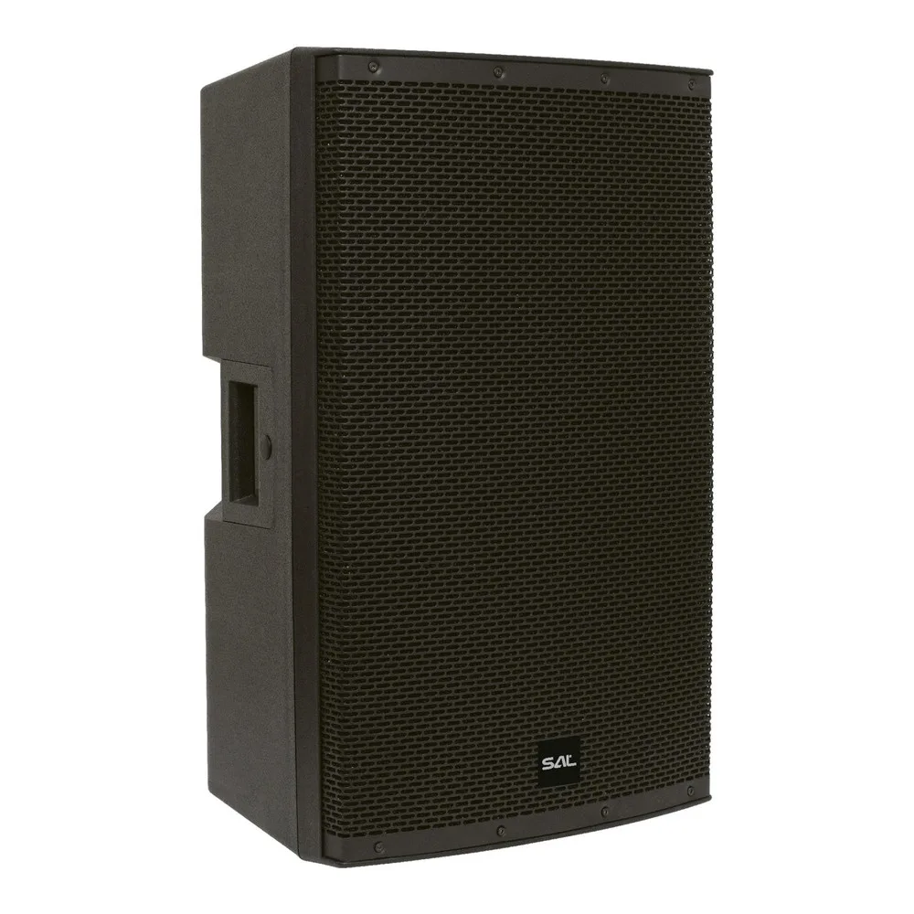 SAL PAP43BT professzionális hangdoboz, 38cm mélysugárzó, max. 1200 W, aktív zenekari hangdoboz, Bluetooth, MP3, USB, SD, multimédia lejátszó, digitális kijelző