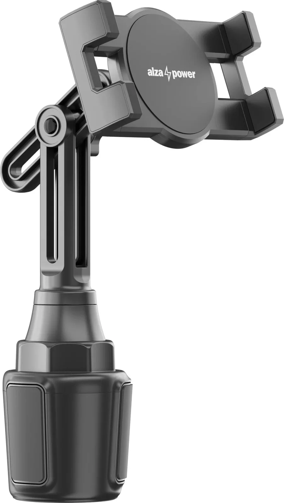 AlzaPower Tablet Holder in Cup Holder ACCH100, fekete
