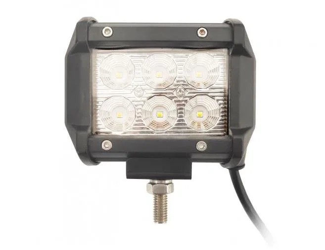 Autolamp LED-es reflektor 6W + narancssárga villogó fény