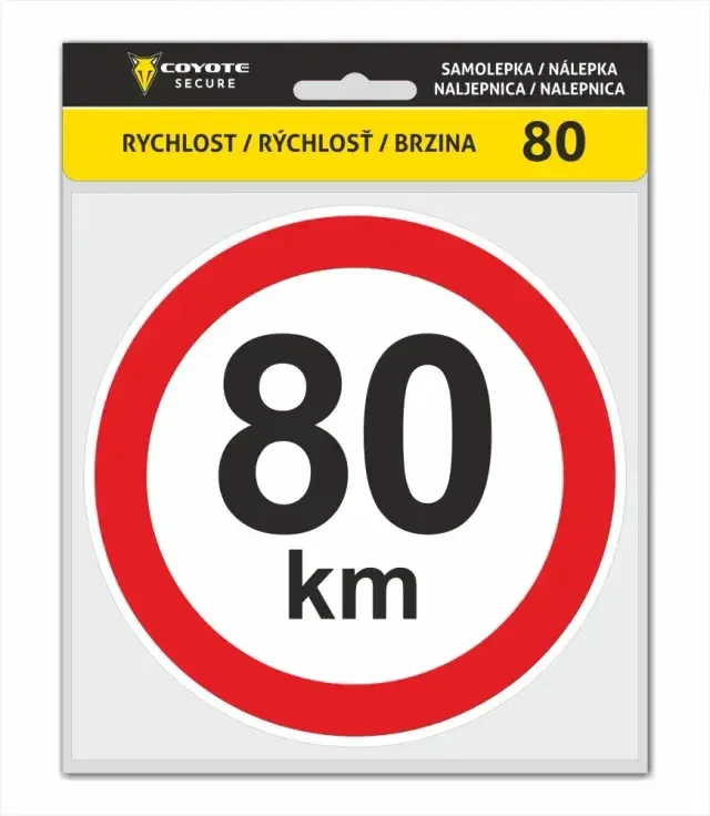 COYOTE SECURE - 80 km/h sebességkorlátozás