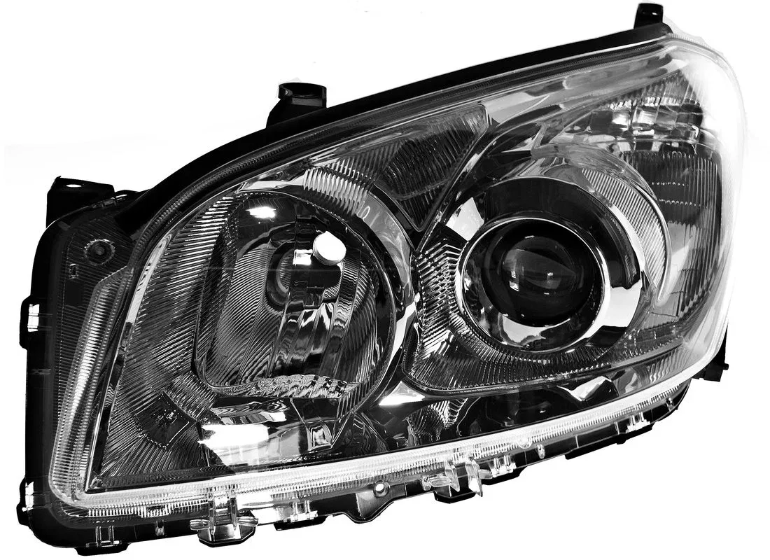 ACI TOYOTA RAV4 05- 09- Bal első fényszóró, H11+HB3 (elektromos vezérlés + motor)
