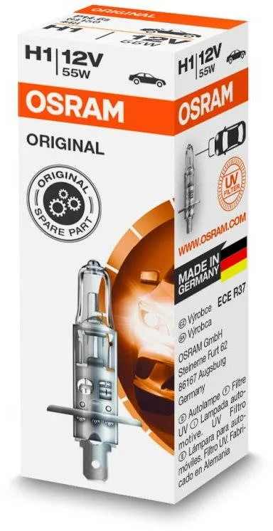 OSRAM H1 Autó izzó, 12V, 55W, P14, 5s