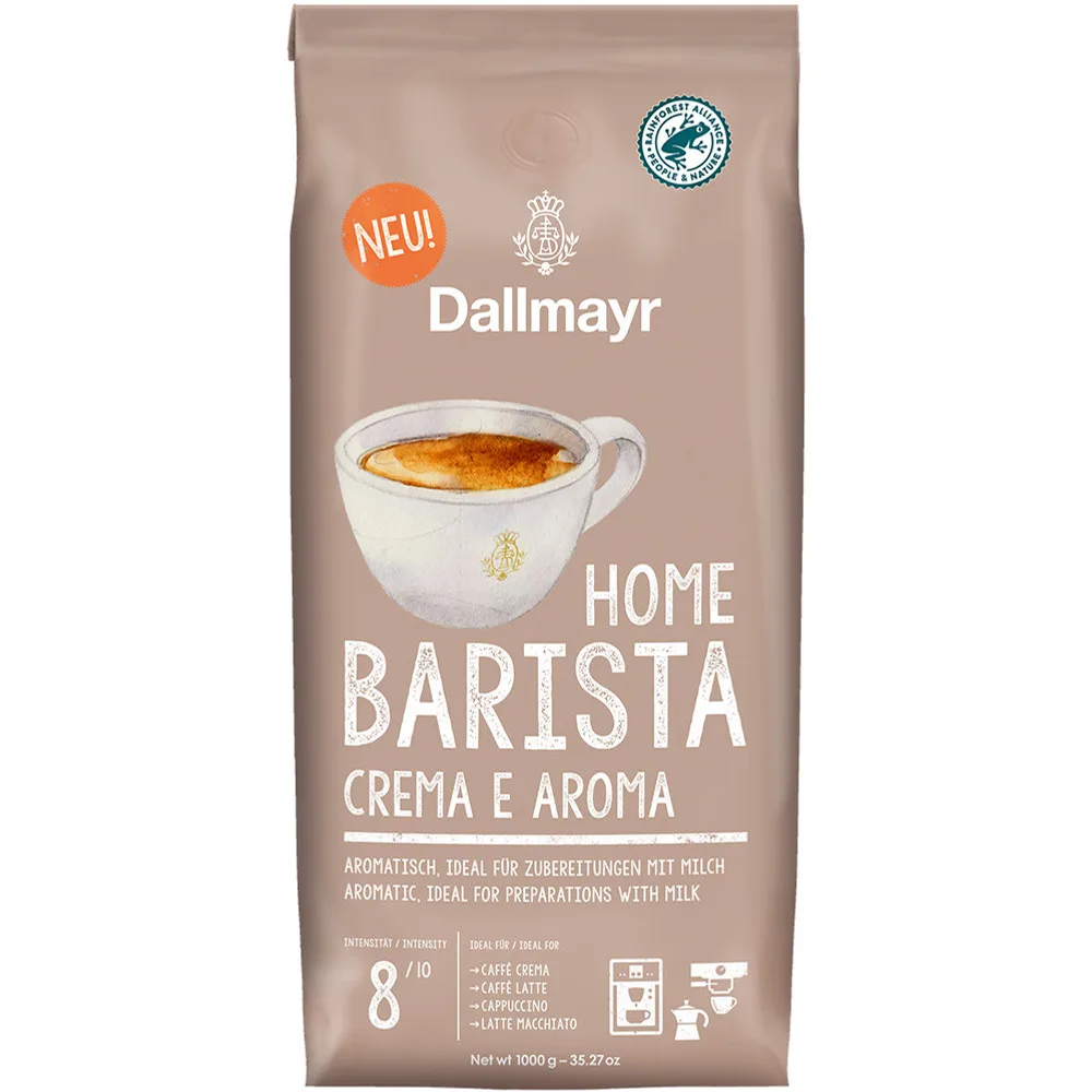 Dallmayr Home Barista Crema E aroma 1000g szemes kávé