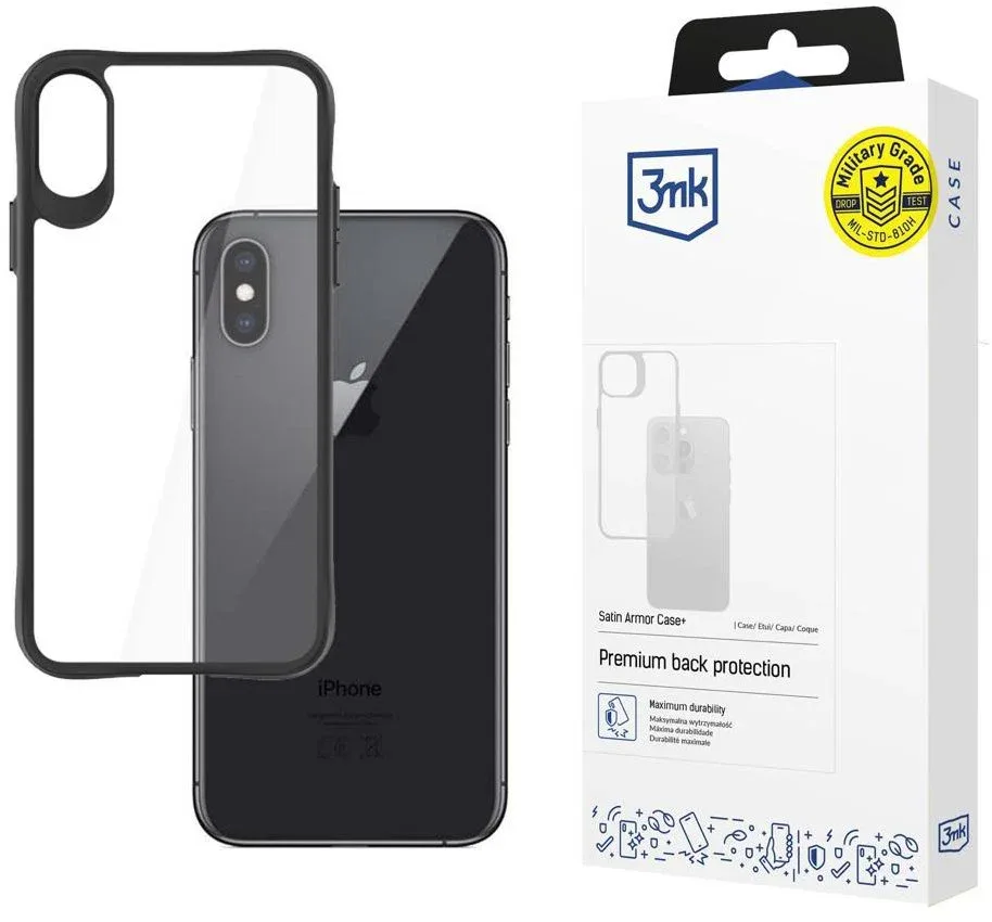 3MK Satin Armor Case+ Apple iPhone X / iPhone XS tok