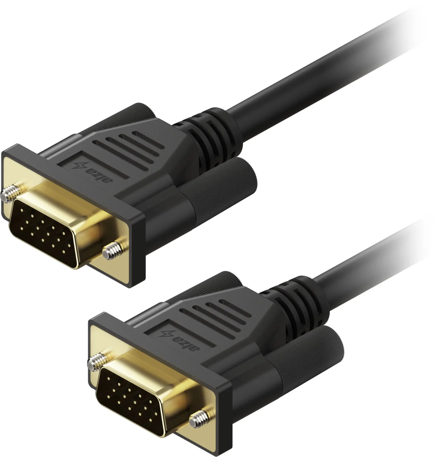 AlzaPower Core VGA 3 m - fekete