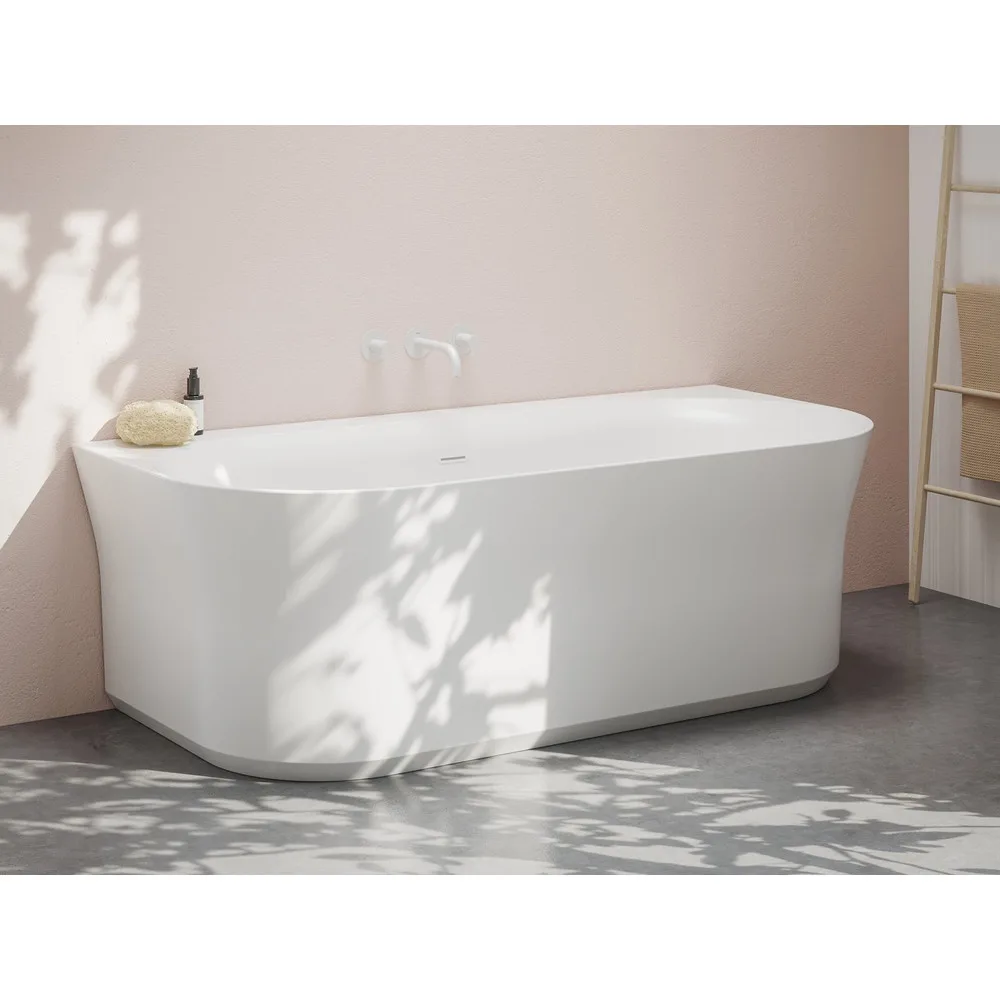 RAVAK X070240 Espirit falba süllyesztett kádcsaptelep belső egységgel ES 021.10WV.O1 , White Velvet