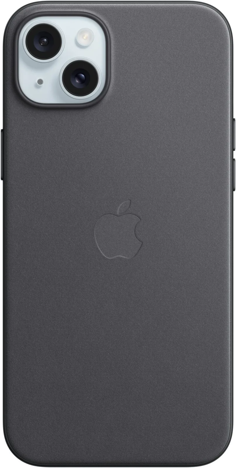 Apple iPhone 15 Plus FineWoven-szövet fekete MagSafe tok