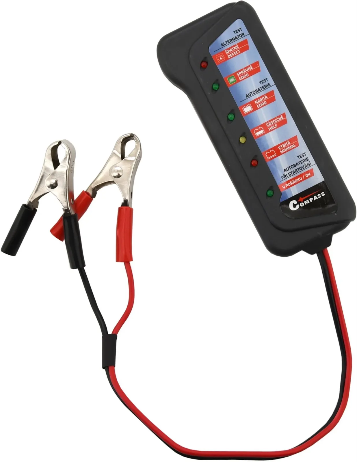 Compass Akkumulátor és Generátor Teszter 12V