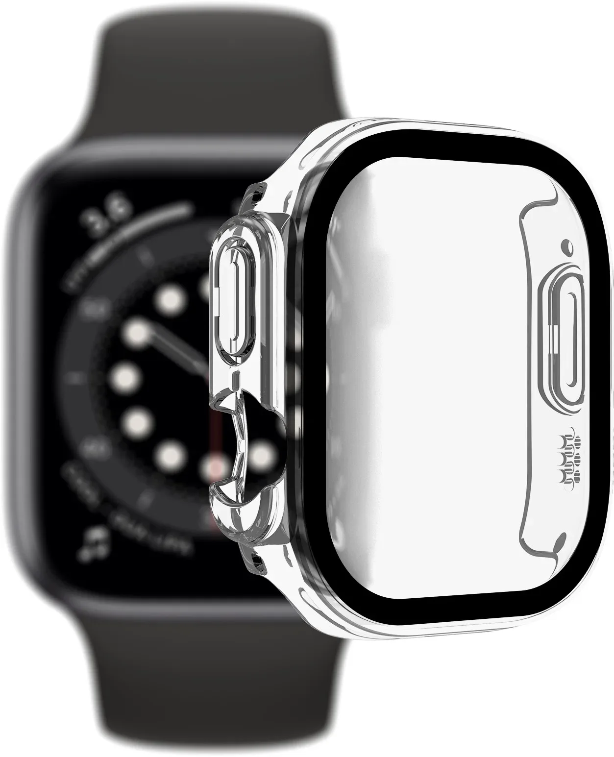 AlzaGuard Elite Hero Apple Watch 44 mm tok - átlátszó