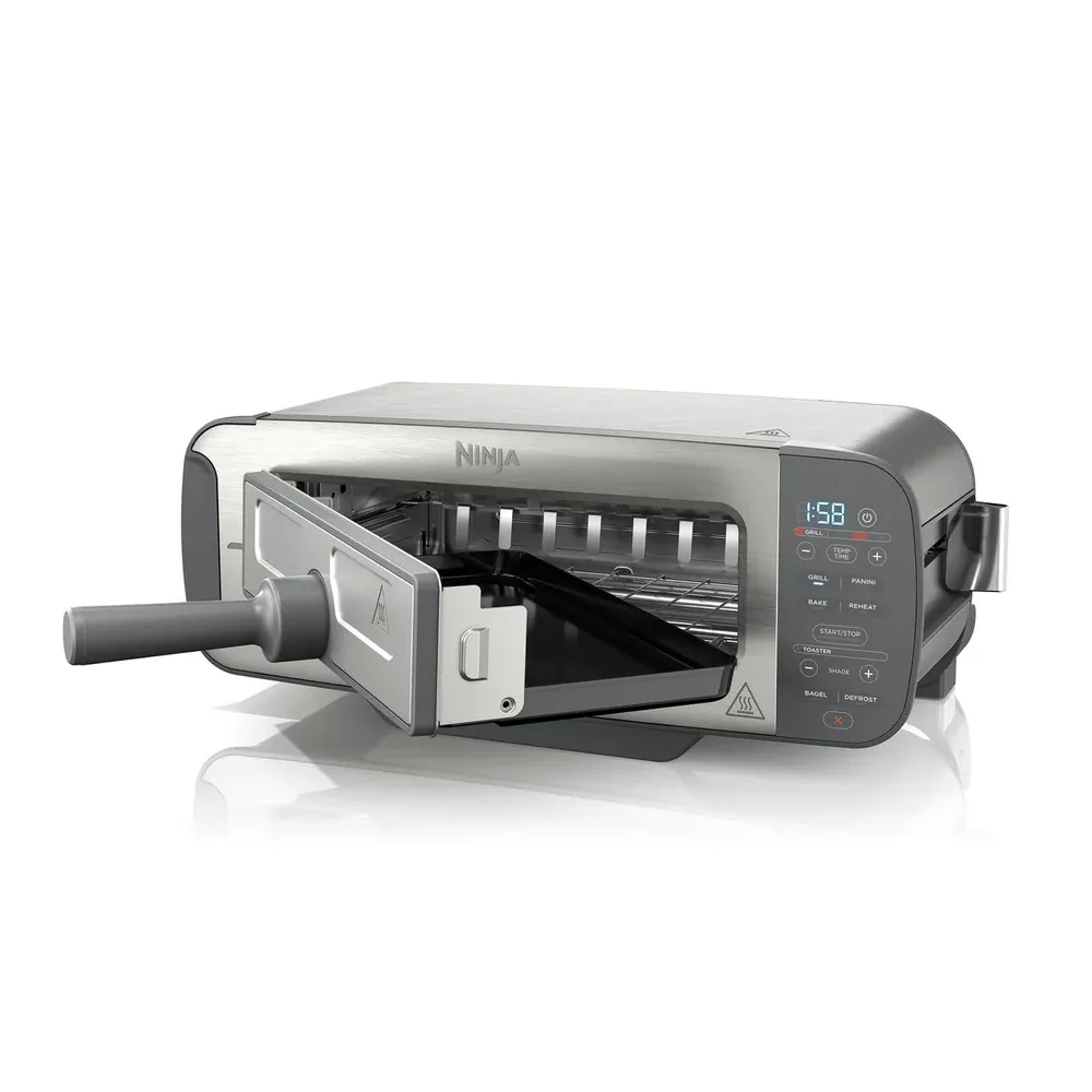 Ninja ST202EU Foodi 3in1 Kenyérpirító, grill, panini - Szürke