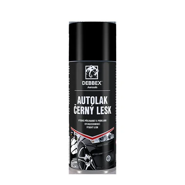Den Braven TECTANE Autólakk spray, fényes fekete, 400 ml