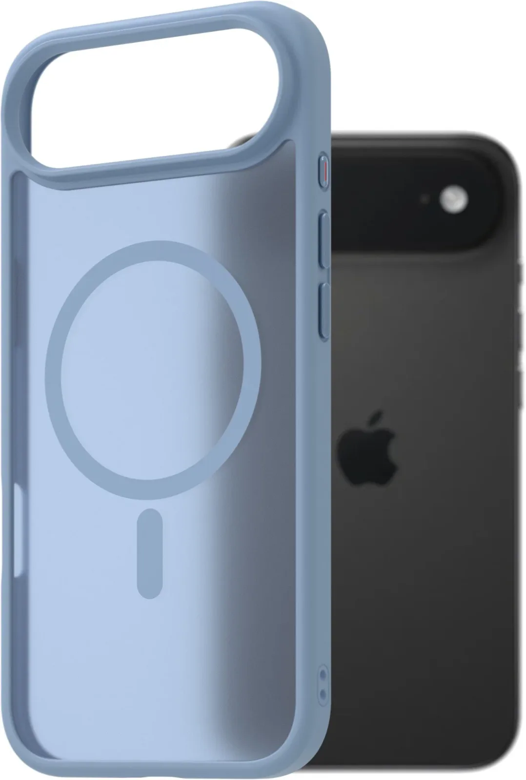 AlzaGuard Matte iPhone Air világoskék MagSafe tok
