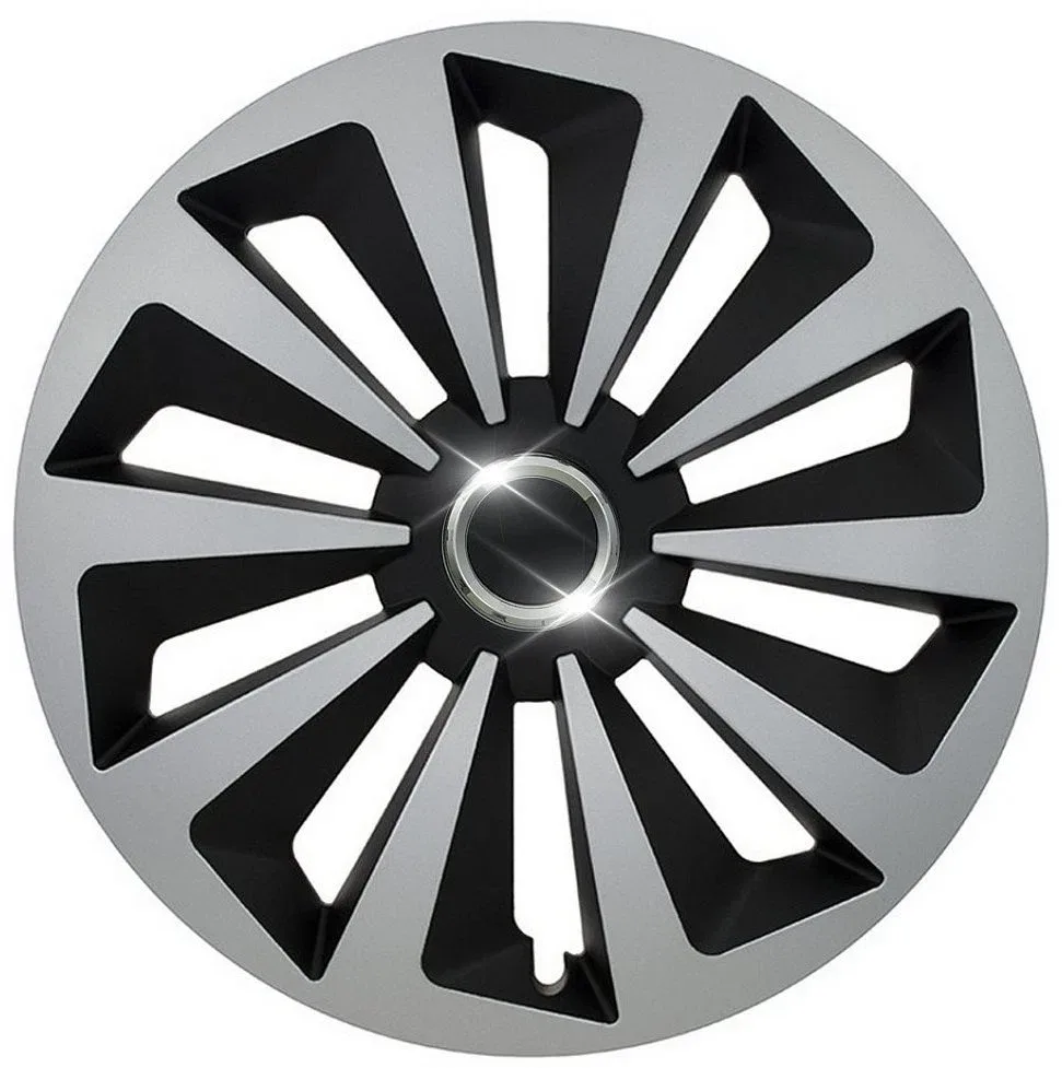 COMPASS FOX RING SILVER/BLACK 14"