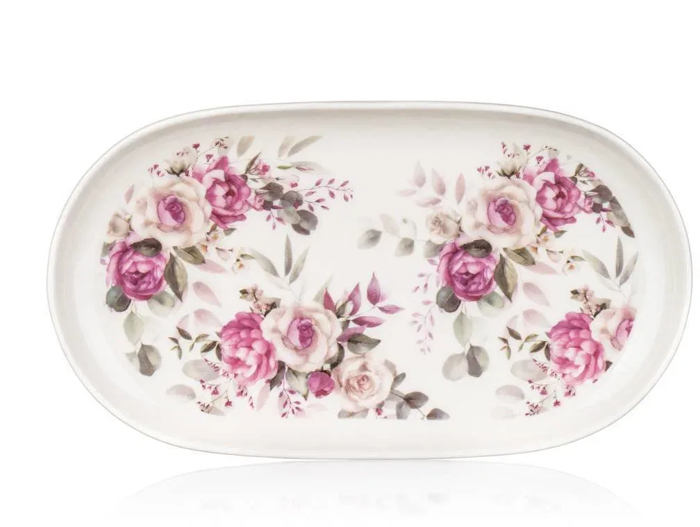 BANQUET ROSE tálca, 22,5×12,5 cm, 4 db
