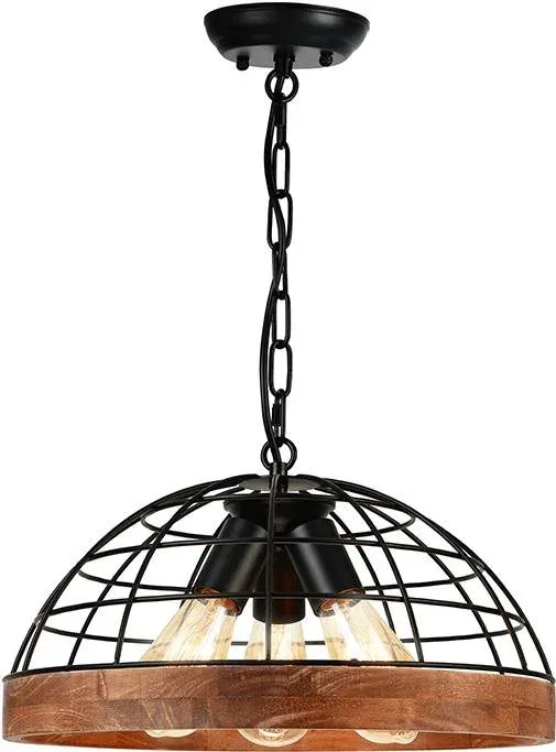 ACA DECOR Tesla függőlámpa, max. 3 × 60 W/E27/230 V/IP20