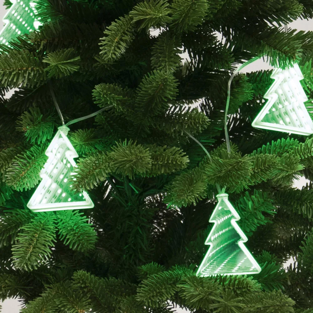 HOME by Somogyi MRLC 6/T LED-es díszfüzér, tükrös, fenyő