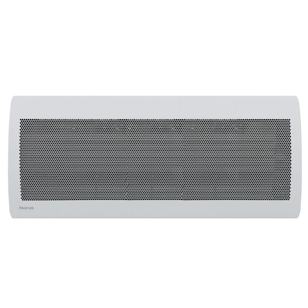 Noirot E184117 Radiance H 2000 BL elektromos hősugárzó panel, 2000 W, IP24 védettség, beépített termosztát LCD kijelzővel, fali kivitel