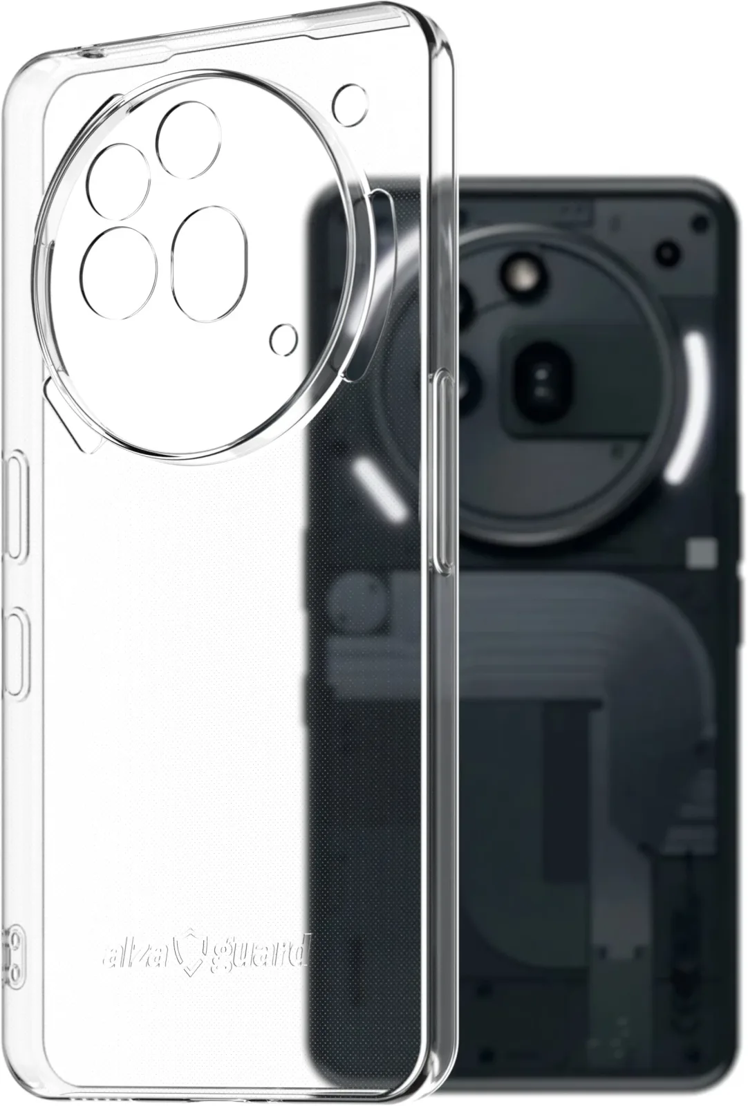 AlzaGuard Crystal Clear TPU Nothing Phone (3a) Pro tok