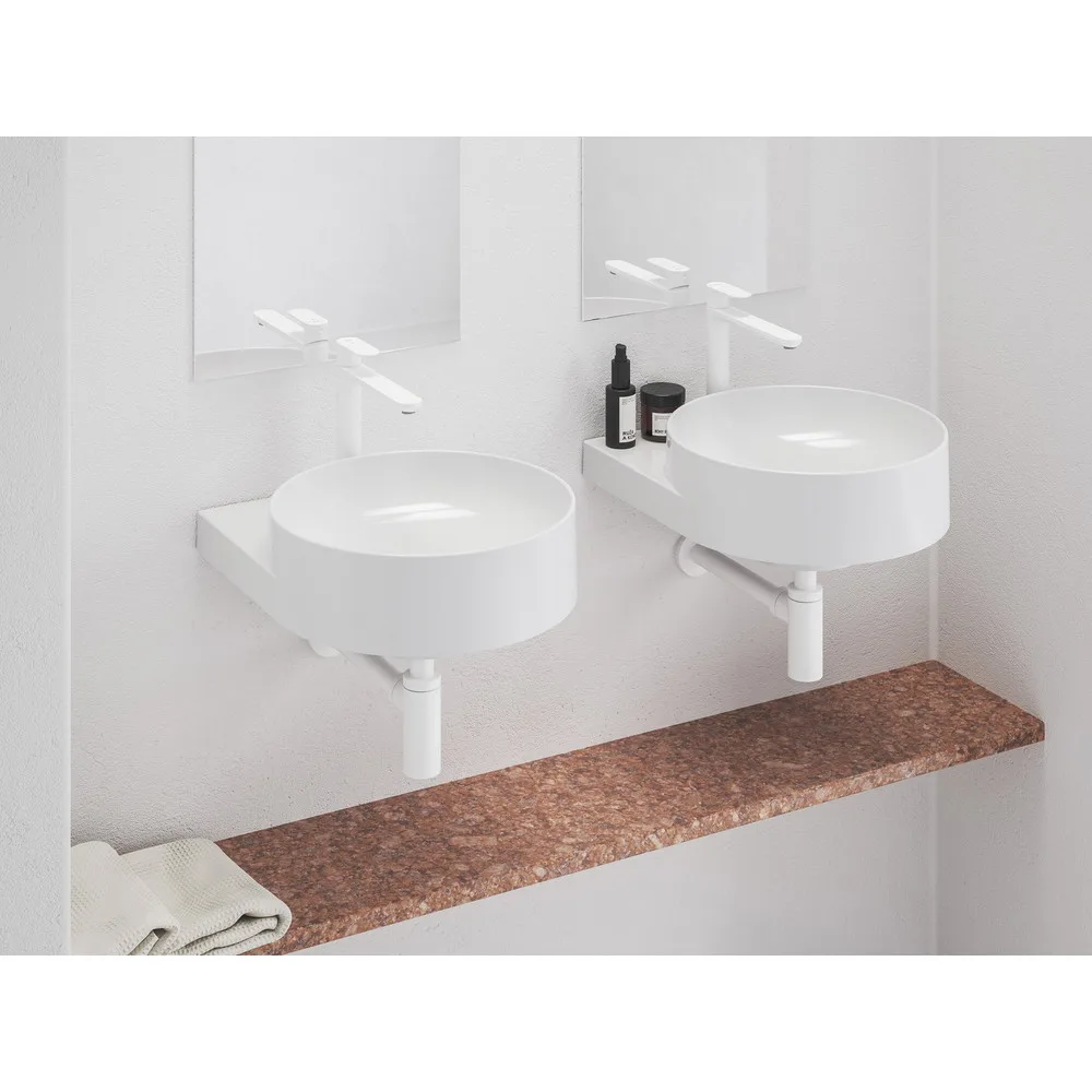RAVAK X070415 Eleganta álló mosdócsaptelep BeCool 220 mm leeresztő nélkül EL 014.11WV, White Velvet